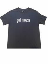 Load image into Gallery viewer, Black “Got Moss ?” Tee
